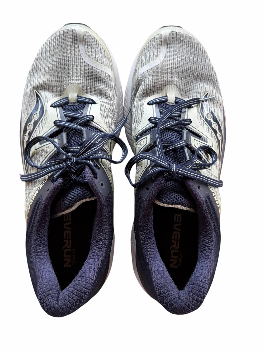 Saucony Guide ISO Mens Size 11 Gray Navy Running Shoes Sneakers S20415-1 - Picture 9 of 14
